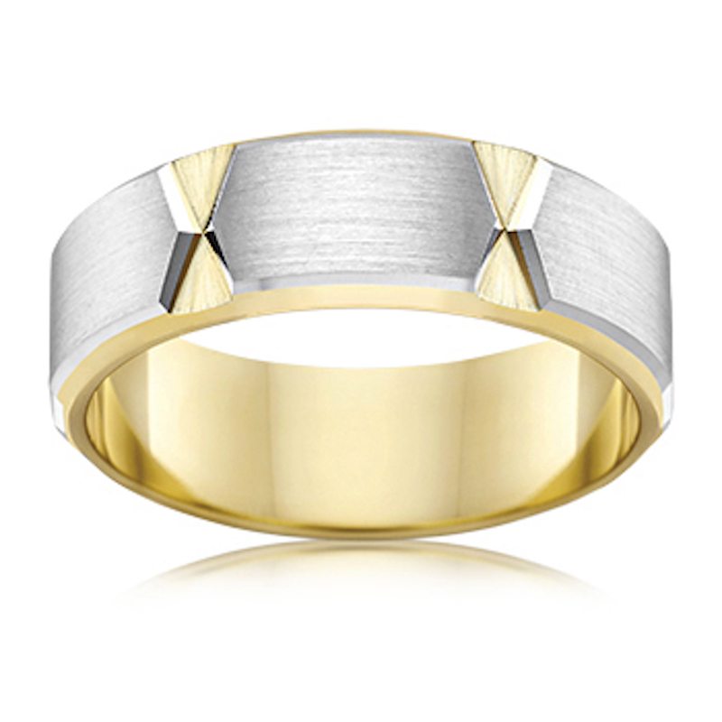 Unique Men's Wedding Ring | Custom Wedding Rings |