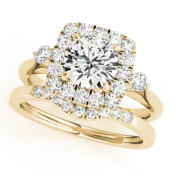 Halo Engagement Ring 50923-E – Monty Adams Jewellery