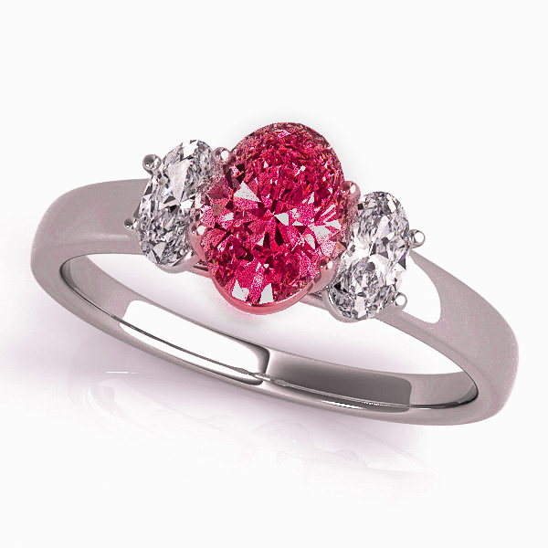 Small Ruby Ring Yellow Gold | Scarlett Jewellery Label