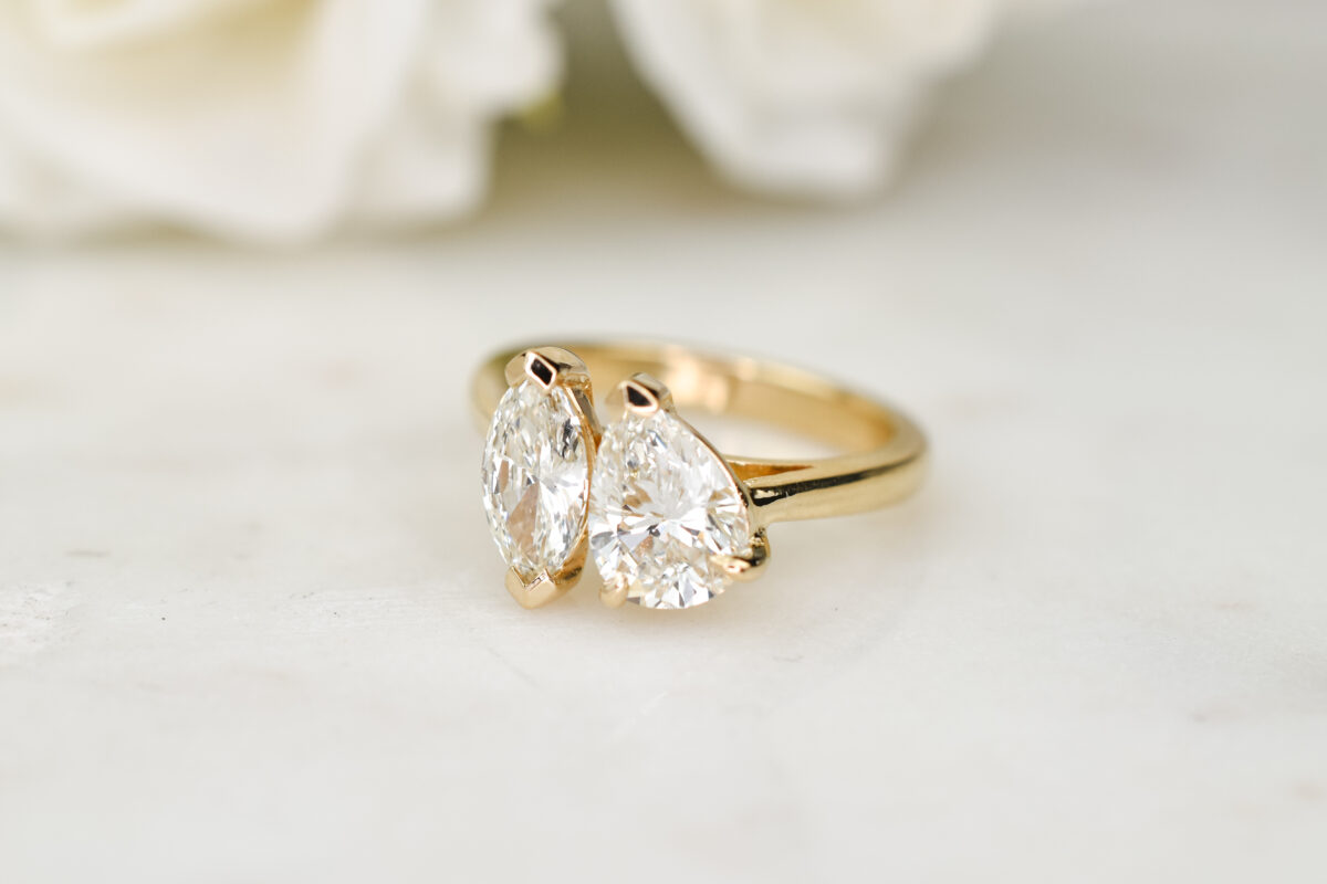 Toi Et Moi Engagement Rings | Two Stone Rings